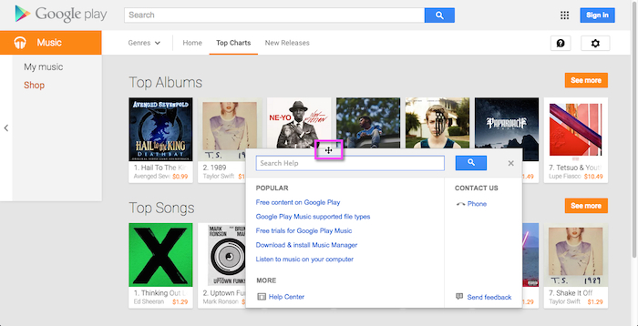網(wǎng)站上放置幫助功能研究